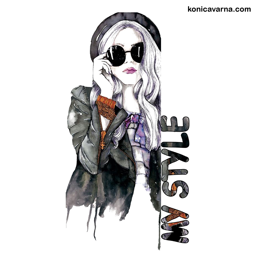 Тениска готов дизайн Woman my style